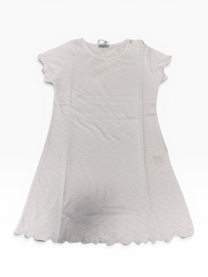 Camicia da notte estiva in cotone traforato BSE 9133J00 01# SOTTOCOPERTA 