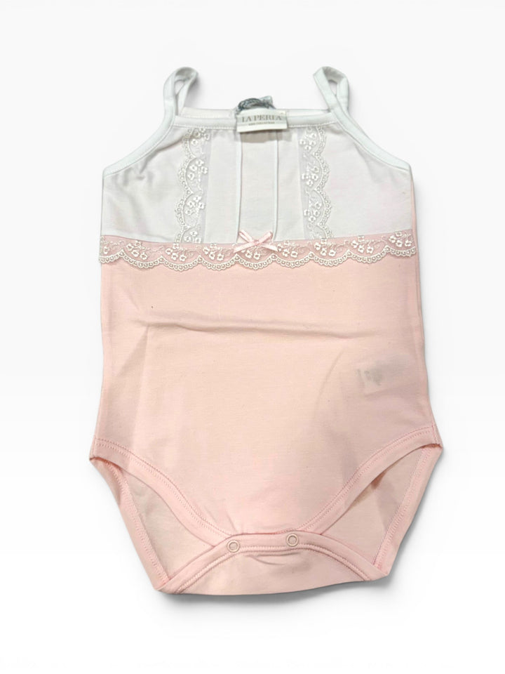 Body bicolore con pizzo 50881 X0 La Perla 