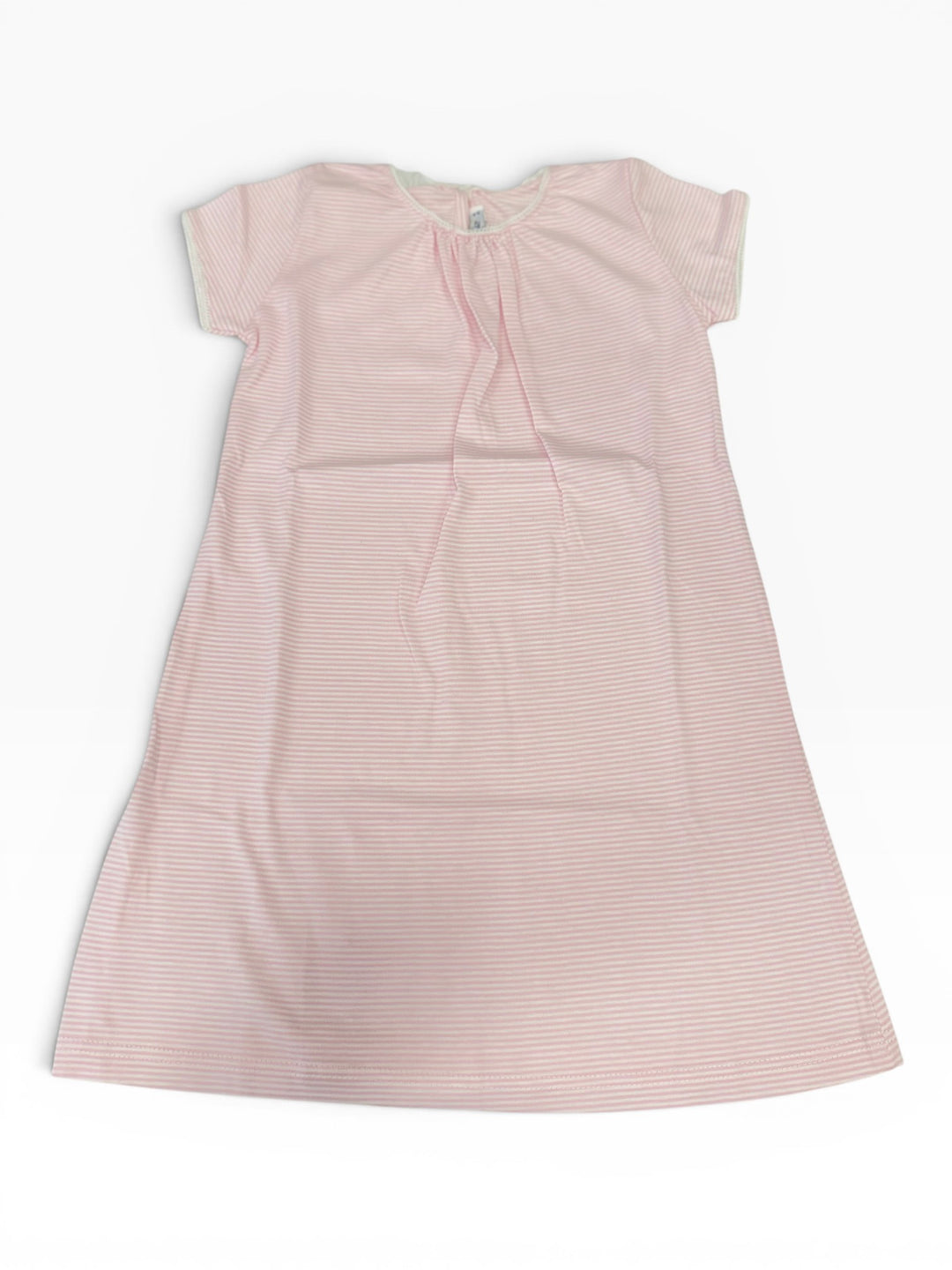 Camicia da notte estiva a righe rosa e bianco 1232J00 012# Sottocoperta R. 