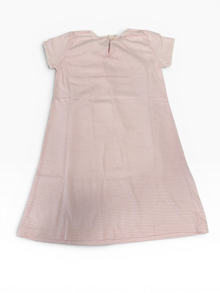 Camicia da notte estiva a righe rosa e bianco 1232J00 012# Sottocoperta R. 