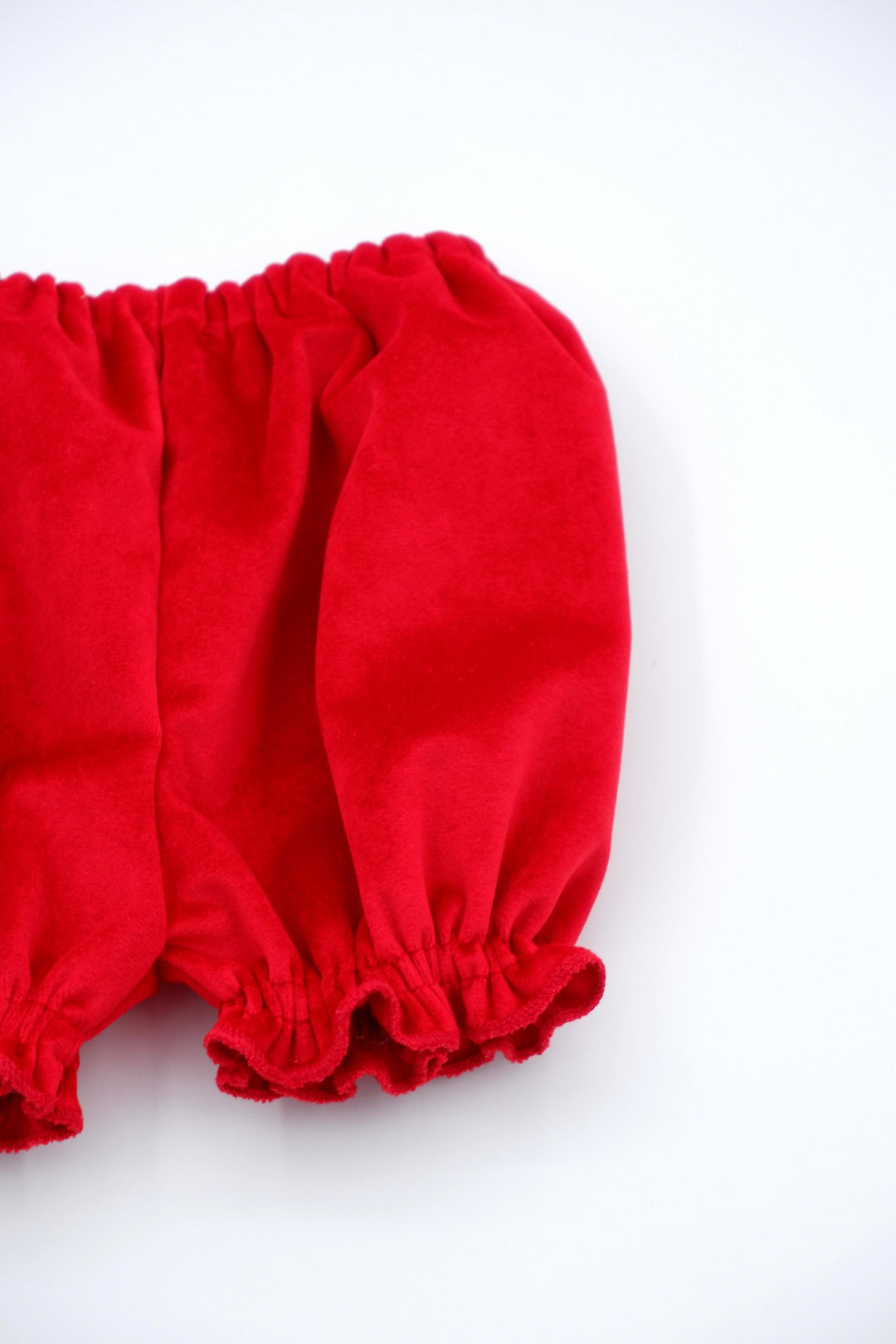 Culotte in velluto rosso NUVOLA 30 Mantì 