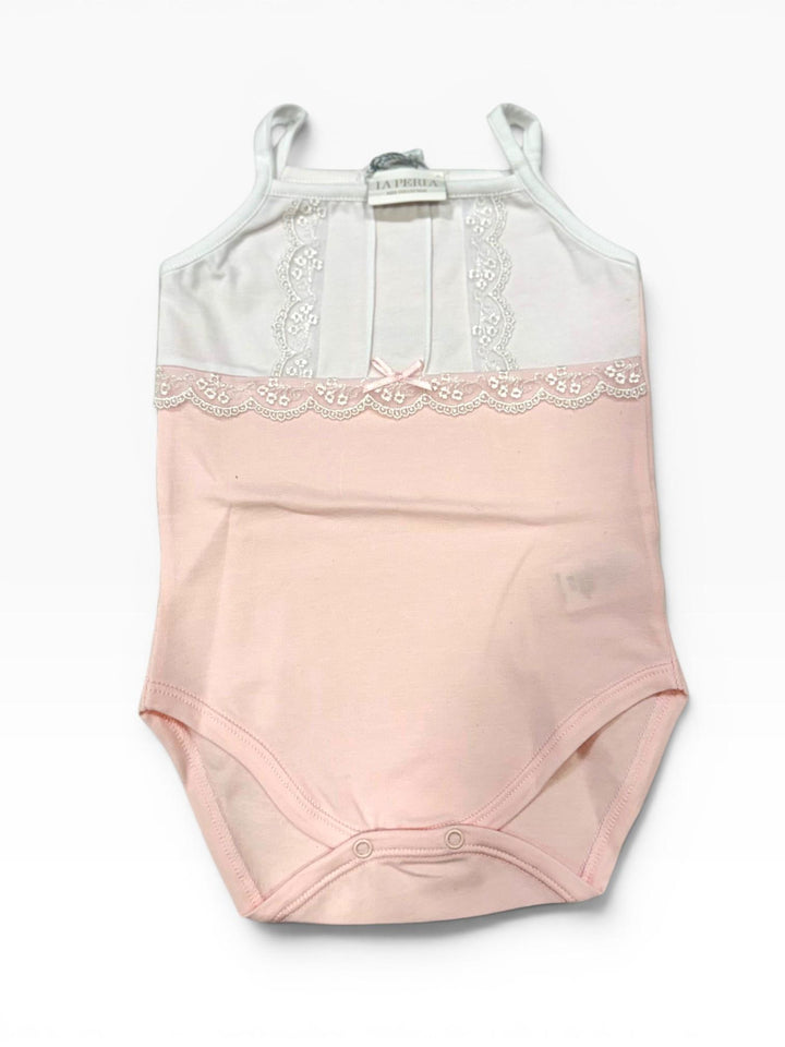 Body bicolore con pizzo 50881 X0 La Perla 