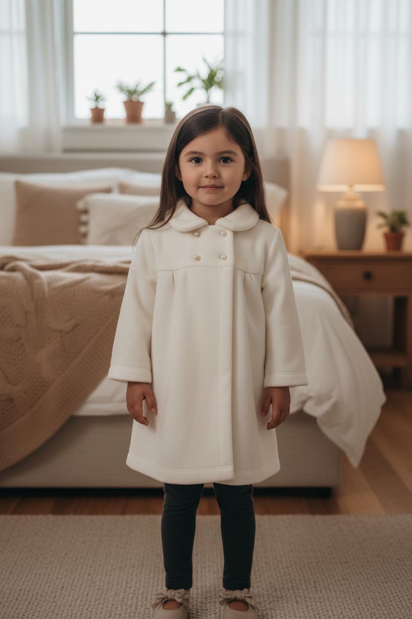 Vestaglia in pile stile impero C40662 PA DANY 