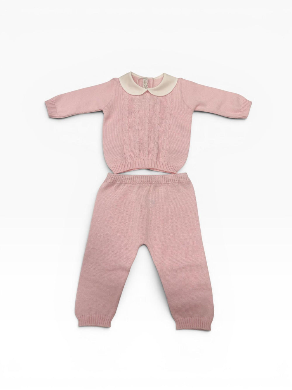 Completo in filo a treccina rosa 564 RO BABY Lord 
