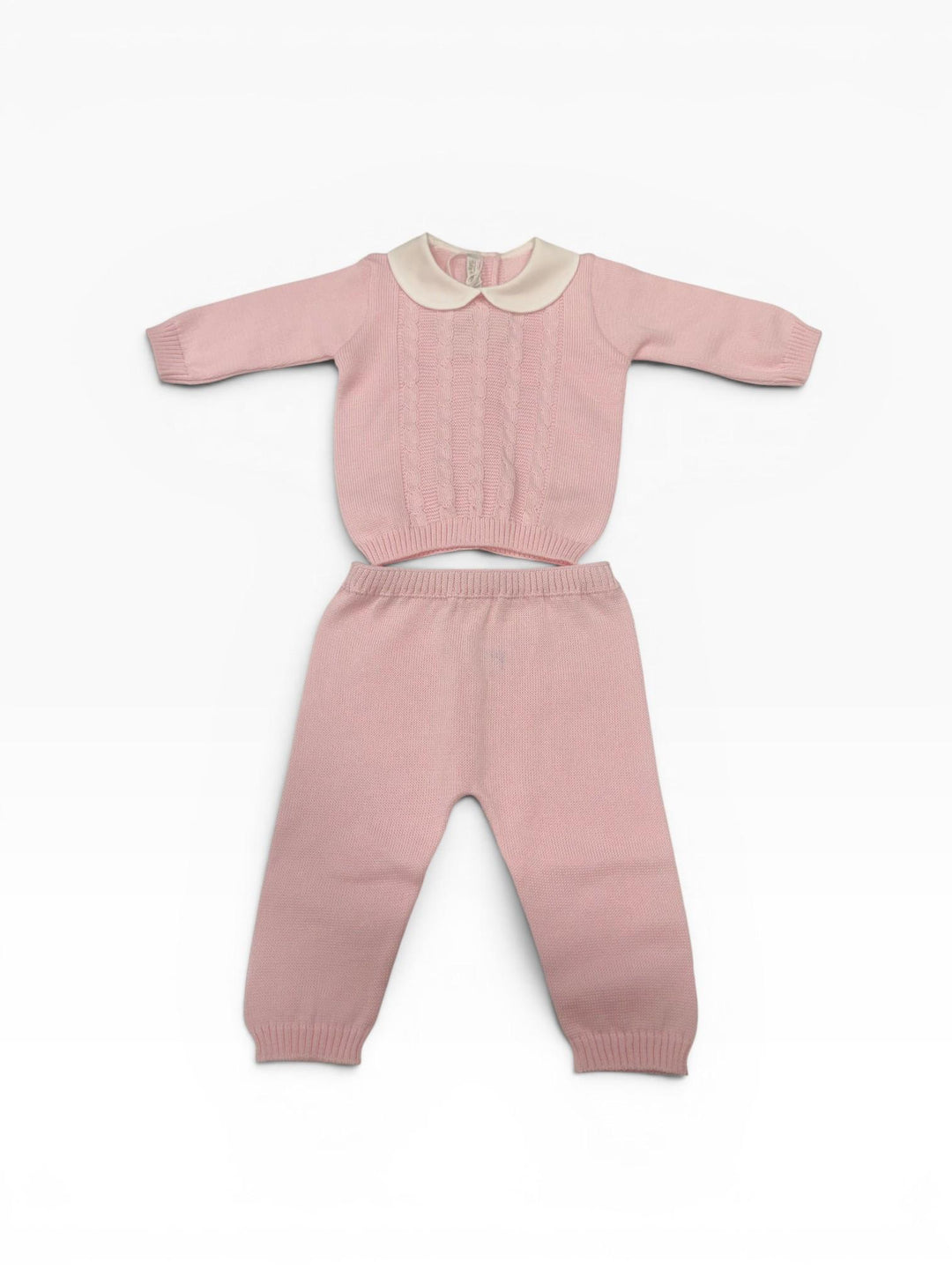 Completo in filo a treccina rosa 564 RO BABY Lord 
