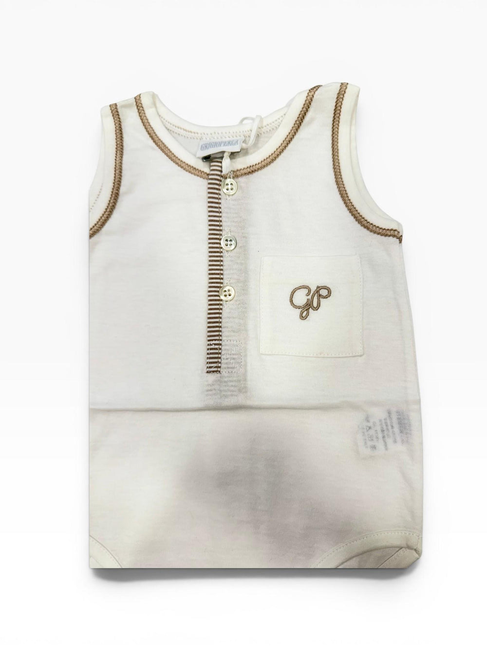 Body in cotone spalla larga G9658500/0875  BRAND 