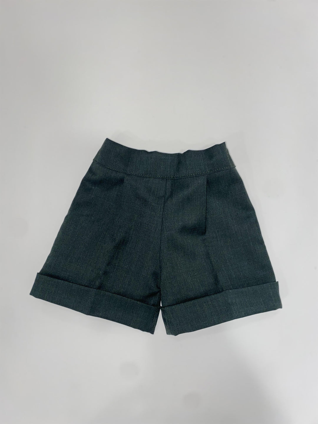 Bermuda all'Inglese in fresco lana verde NAPOLI 43 Mantì 