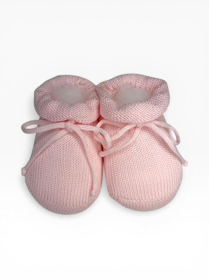 Scarpine in filo con laccio rosa 9623 2R STORY calze 