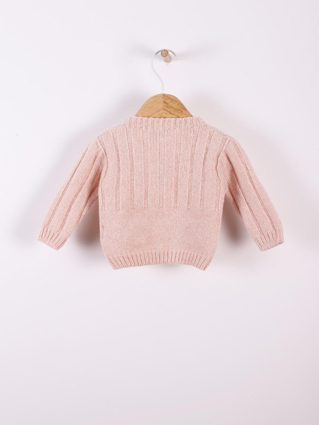 Cardigan a coste in lana 04308A 44 WEDOBLE 