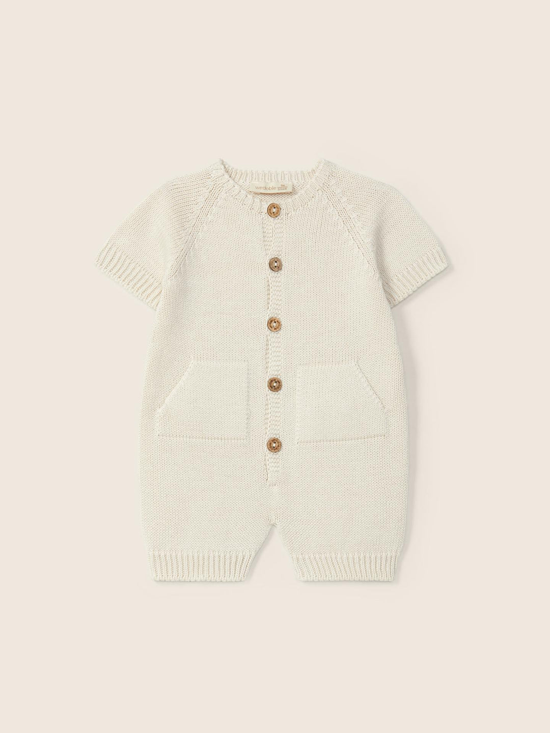 Pagliaccetto a maniche corte in filo 04305A 04 WEDOBLE 