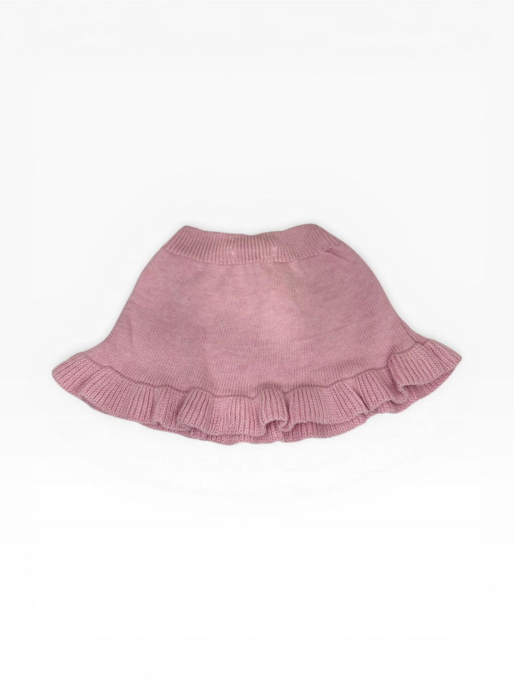 Gonna in filo con volant rosa 26108 80 Babby 