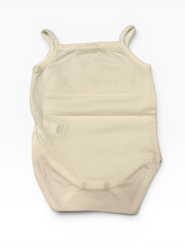 Body a canotta in cotone con ricamo 50921 PA La Perla 