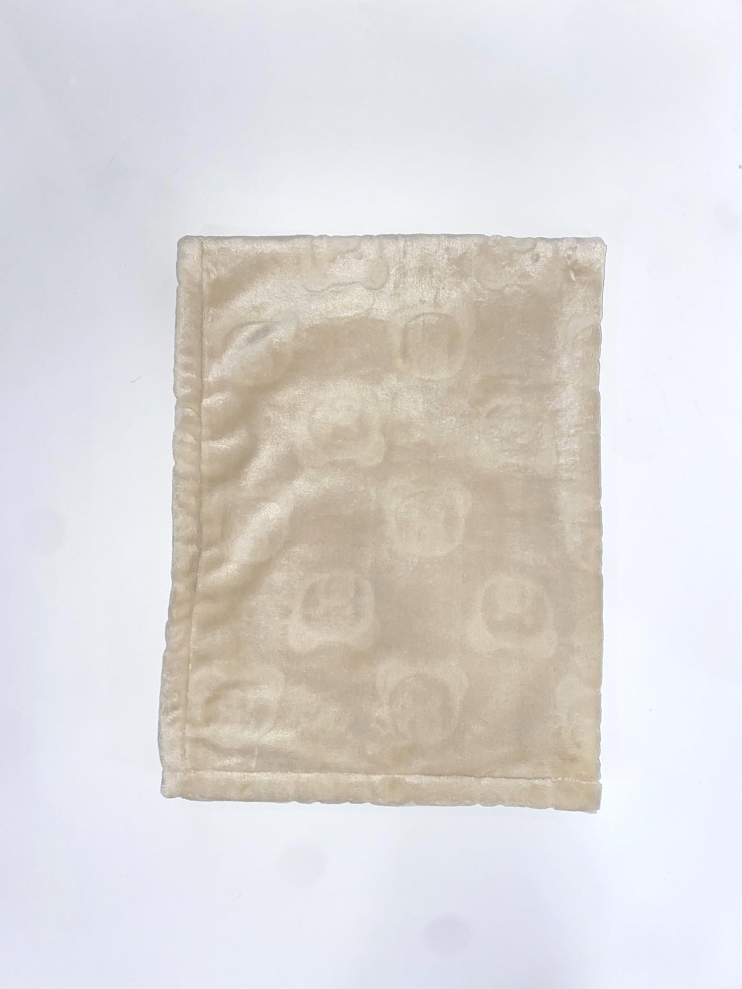 Copertina beige in pile con dettagli orsetti PL8351 BS Teto e Tatta 