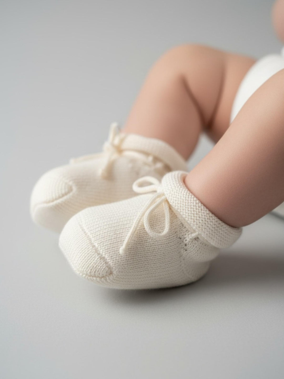 Scarpine in lana con nastrino 4911 X1 STORY calze 