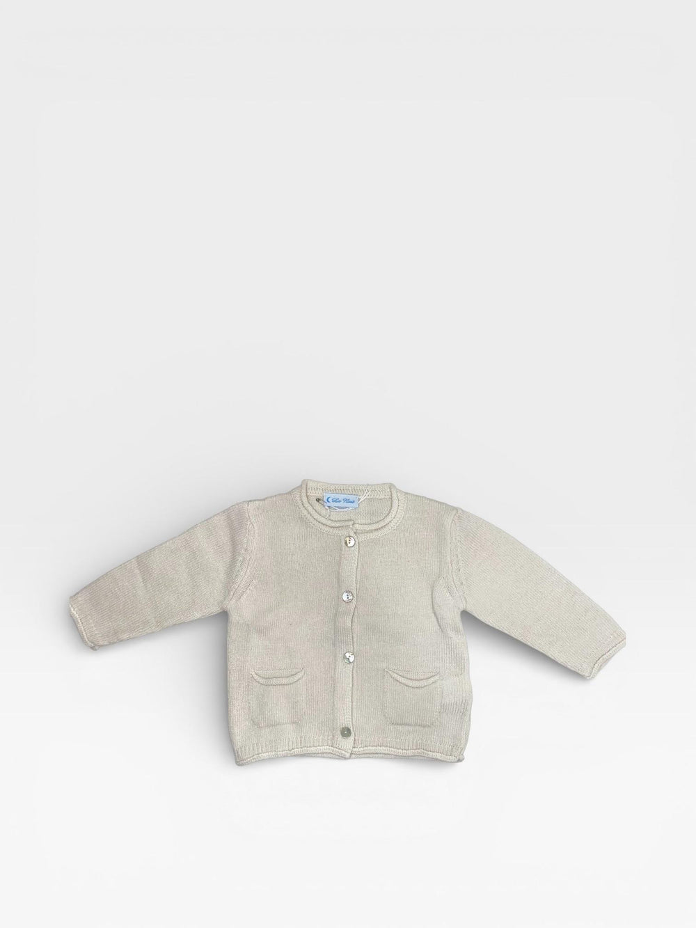 Cardigan scollo tondo in misto lana LN62633 LA LA NUIT 