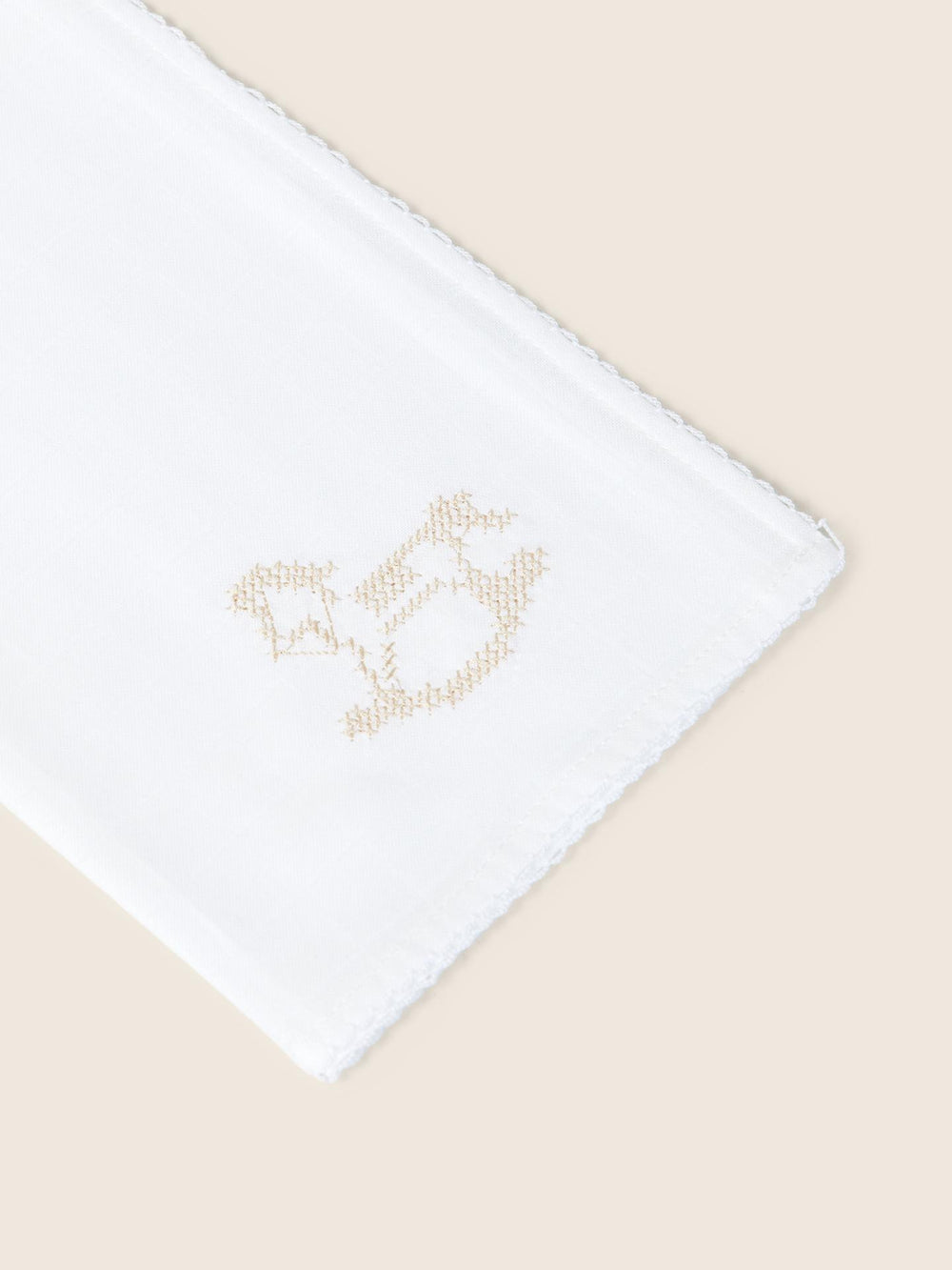 Quadrato in cotone con cavallo a dondolo 18968D 04 WEDOBLE 