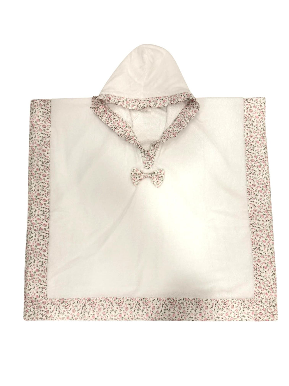 Poncho in spugna con profili floreali LAMPEDUSA BR Mantì 