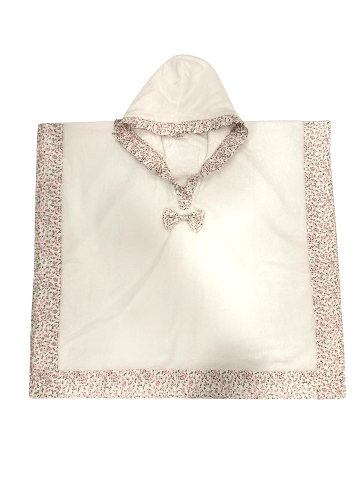 Poncho in spugna con profili floreali LAMPEDUSA BR Mantì 