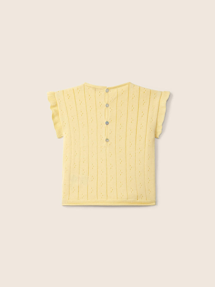 Maglione in filo traforato 10302B 19 WEDOBLE 