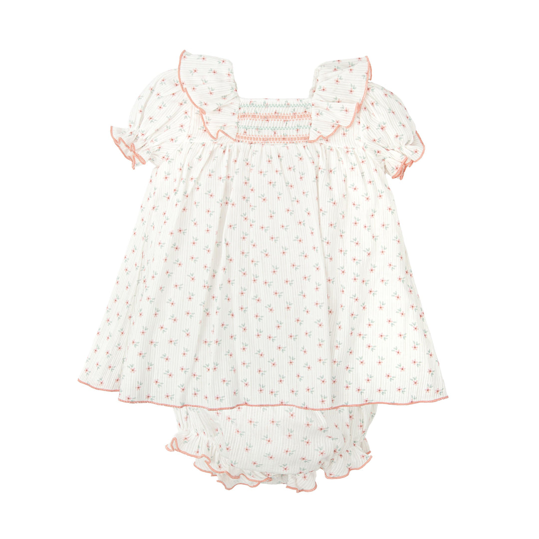 Completo due pezzi a fantasia floreale 93418 SA BABIDU 