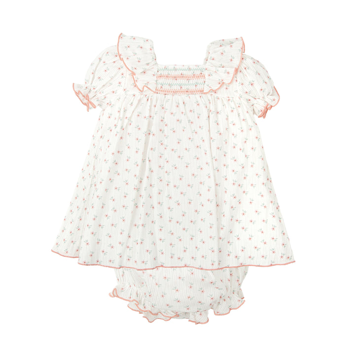 Completo due pezzi a fantasia floreale 93418 SA BABIDU 