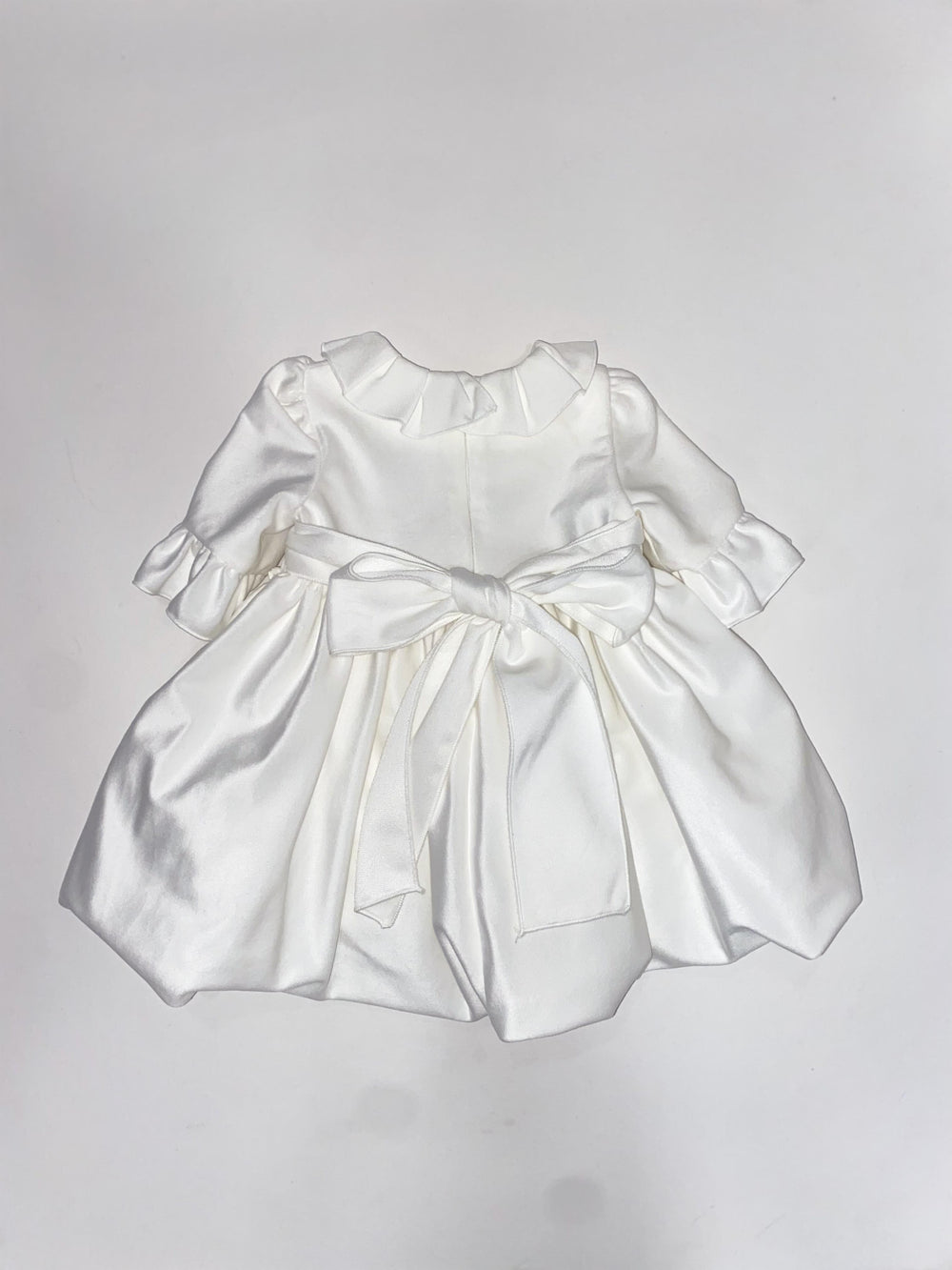 Abito ricamato a mano in velluto VE8123 BI Teto e Tatta 