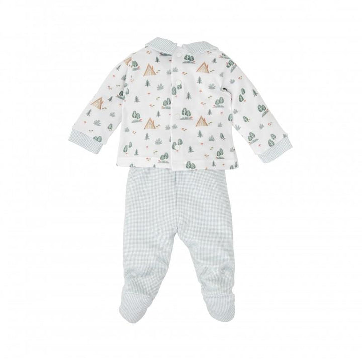 Tutina due pezzi a fantasia 52124 VE BABIDU 