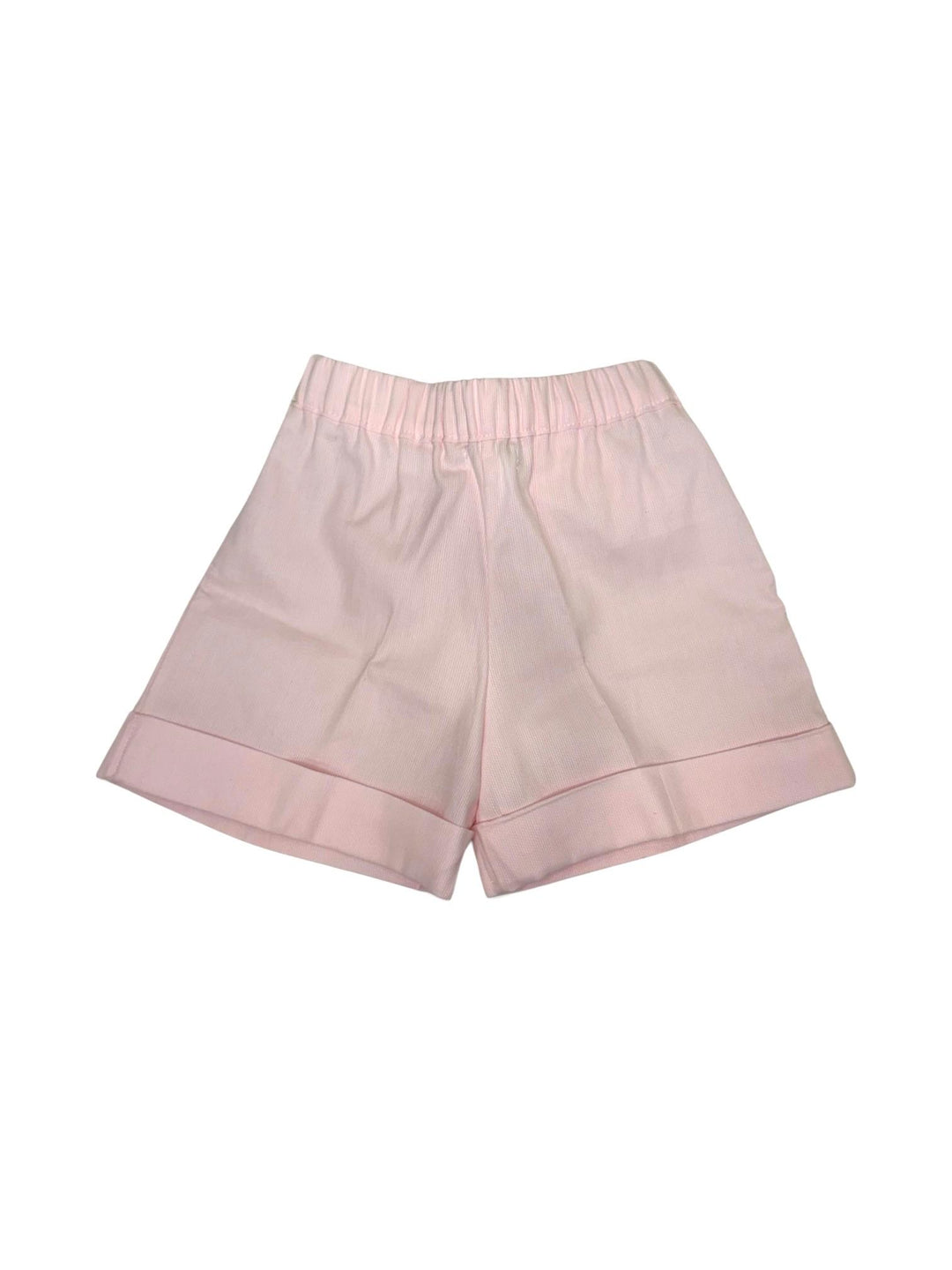 Pantaloncino in piquet rosa con fiocco GAIA 26 Mantì 