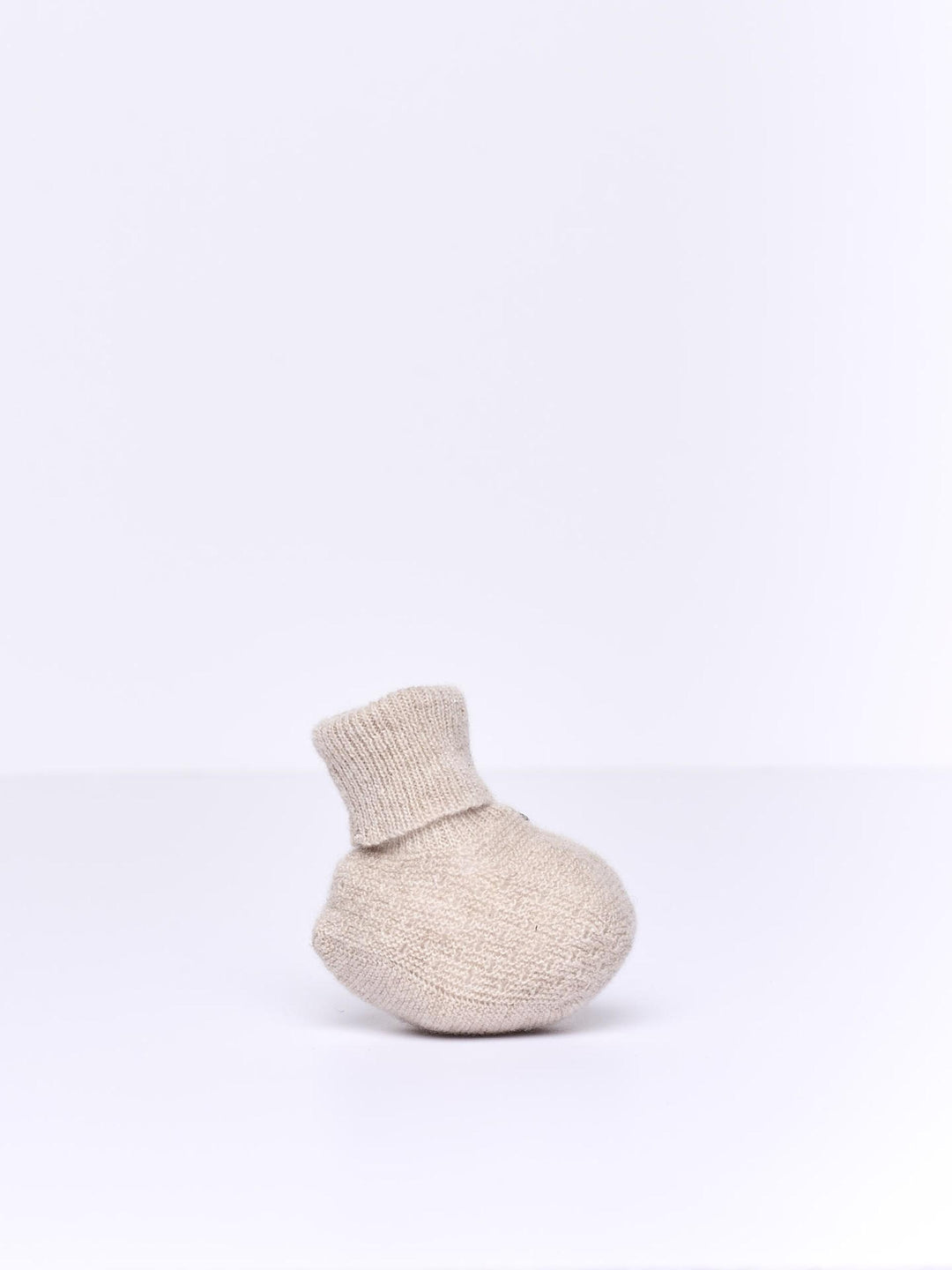 Scarpine lavorati a maglia in misto lana e cashmere 02345A 04 WEDOBLE 