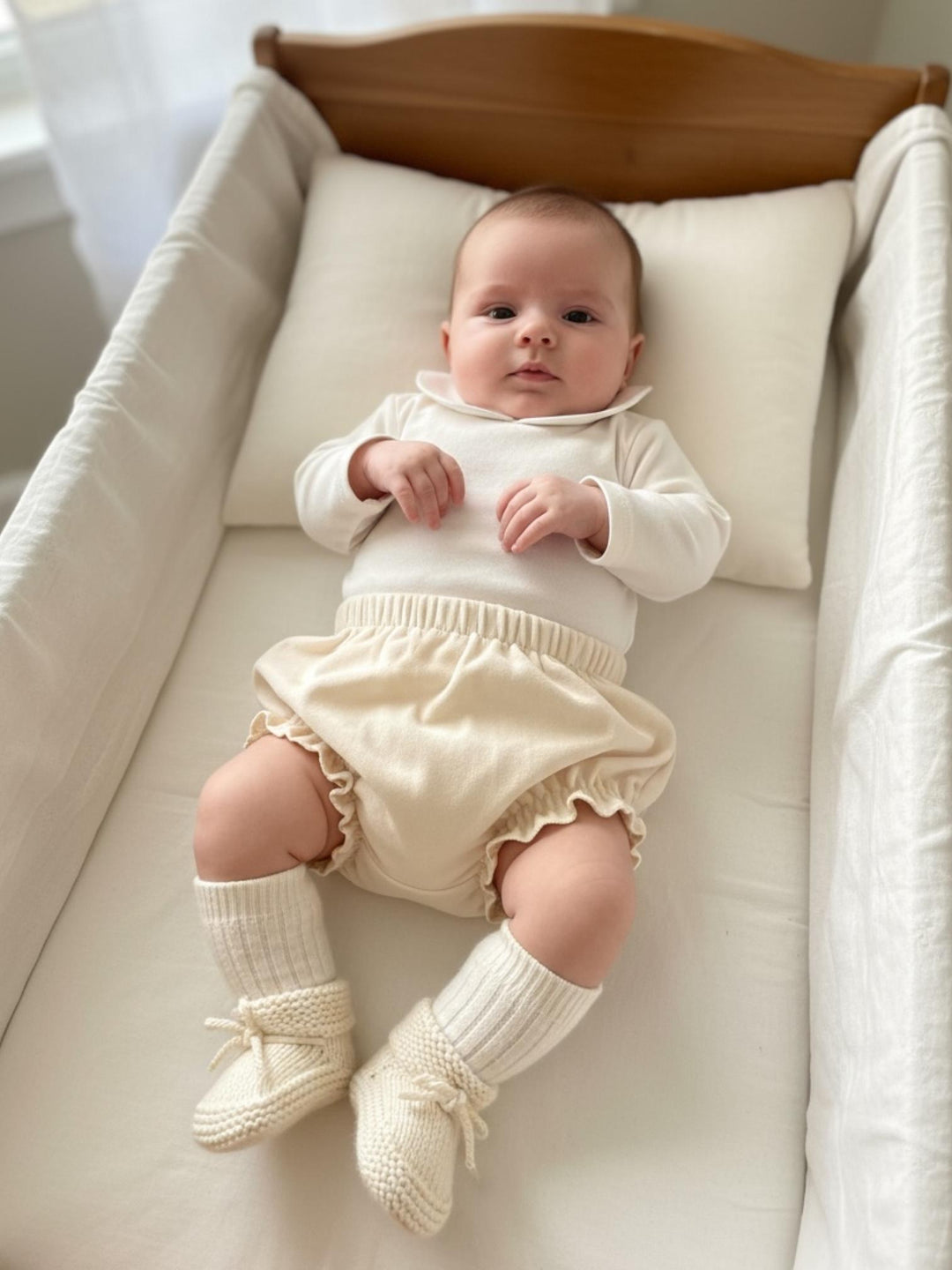 Culotte in ciniglia beige NUVOLA BS Mantì 