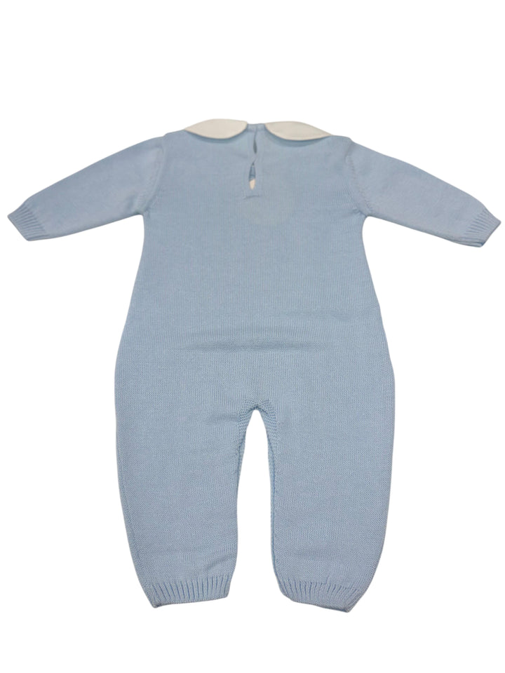 Tutina in filo a trecce celeste 354 CE BABY Lord 