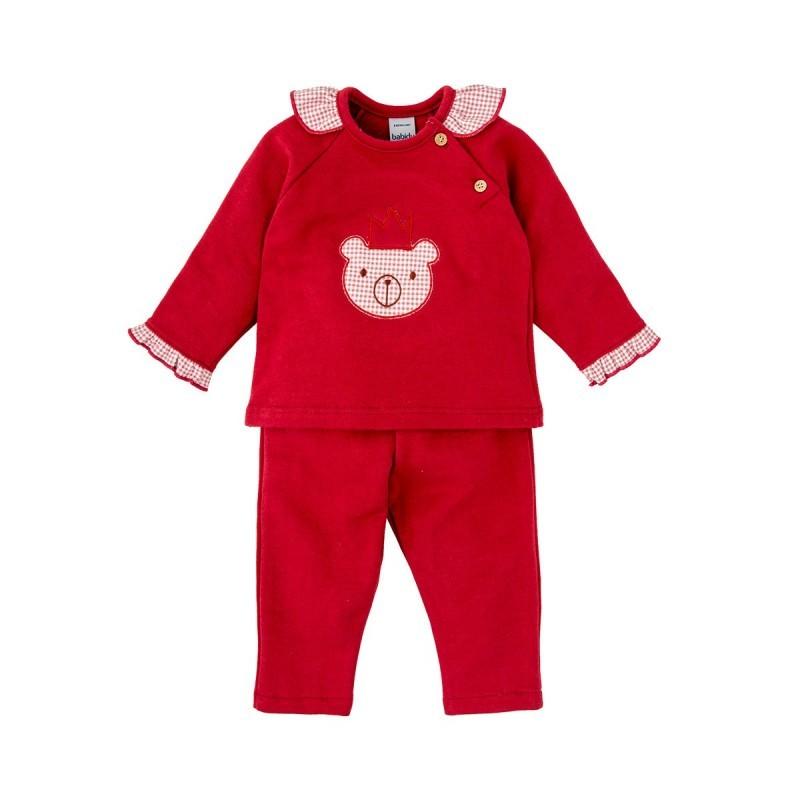 Completo con orsetto 61123 BD BABIDU 