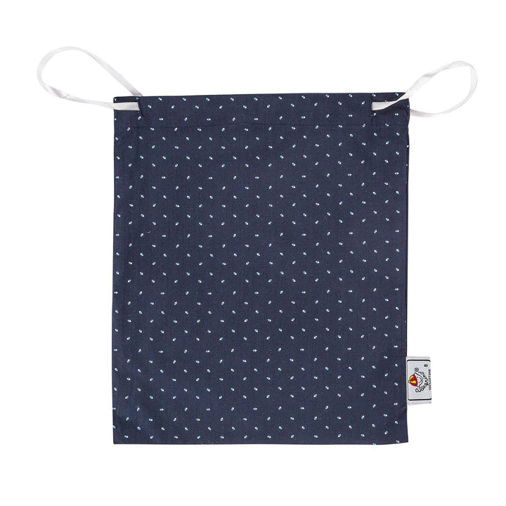 Pigiama in cotone lungo microfantasia blu PETER BCL 637 GOLD 