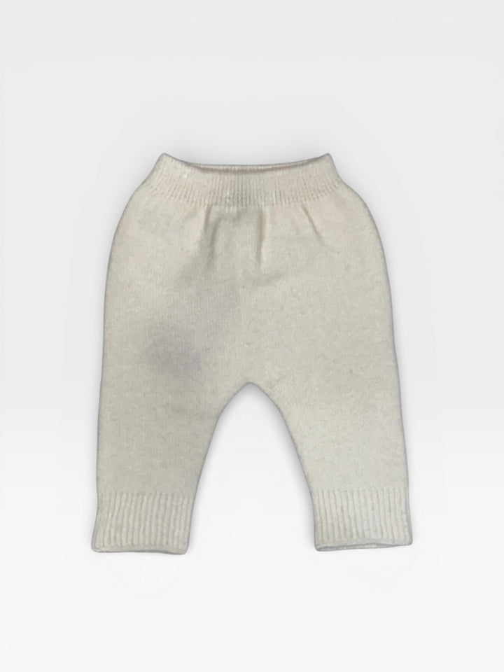Ghettine in misto lana color latte 25202 LA Babby 