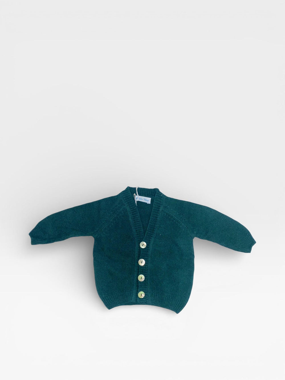 Cardigan scollo v in misto lana neonato LN62642N VE LA NUIT 