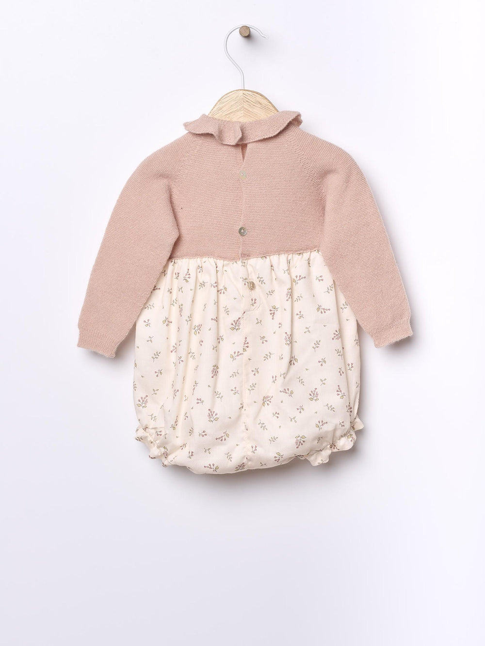 Pagliaccetto a maniche lunghe con stampa floreale 02405F 90 WEDOBLE 