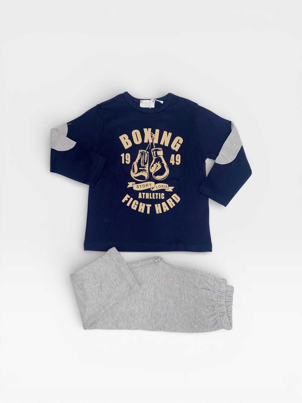 Pigiama caldo cotone "Boxing club" 225402 BG STORY LORIS 