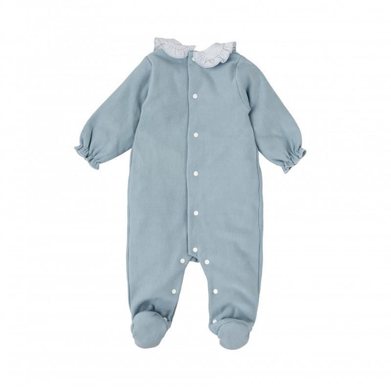 Tutina in caldo cotone con coniglietto 15127 CE BABIDU 