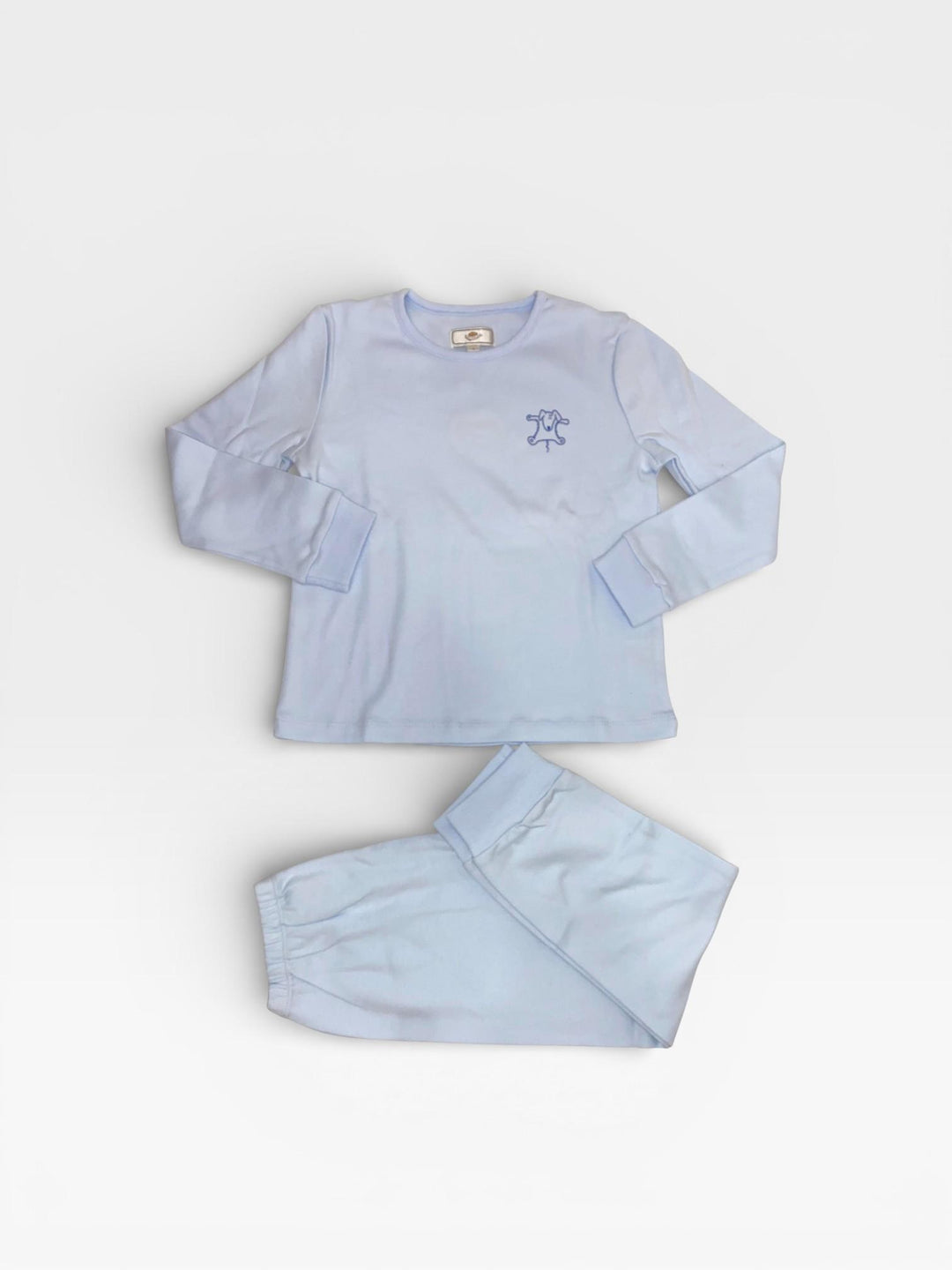 Pigiama in caldo cotone celeste NICK BC 971 GOLD 