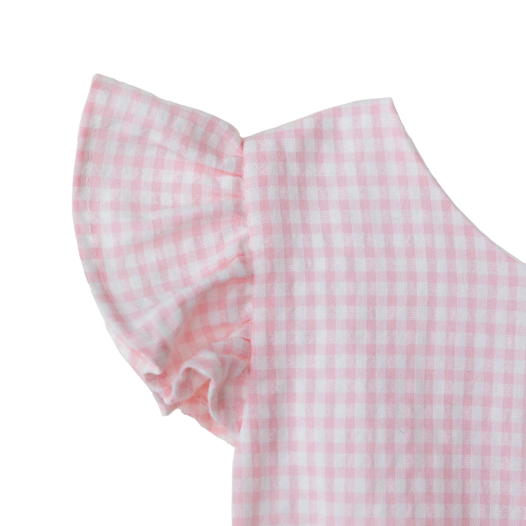 Abito vichy rosa VY86G RO Baby gi 