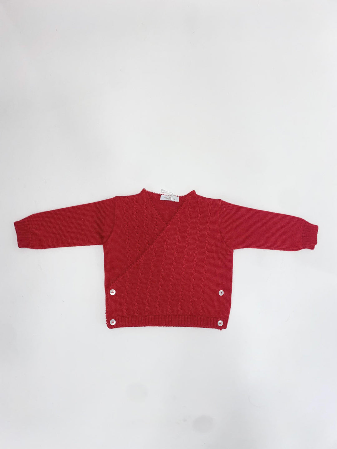 Incrociatina in lana rosso 511 RS BABY Lord 