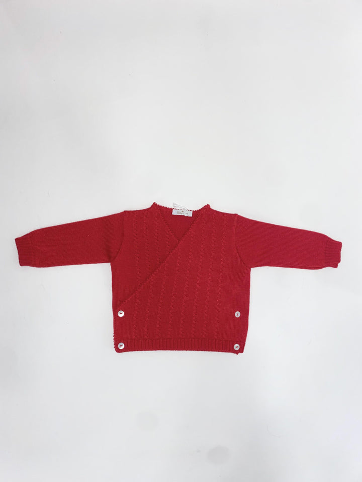 Incrociatina in lana rosso 511 RS BABY Lord 