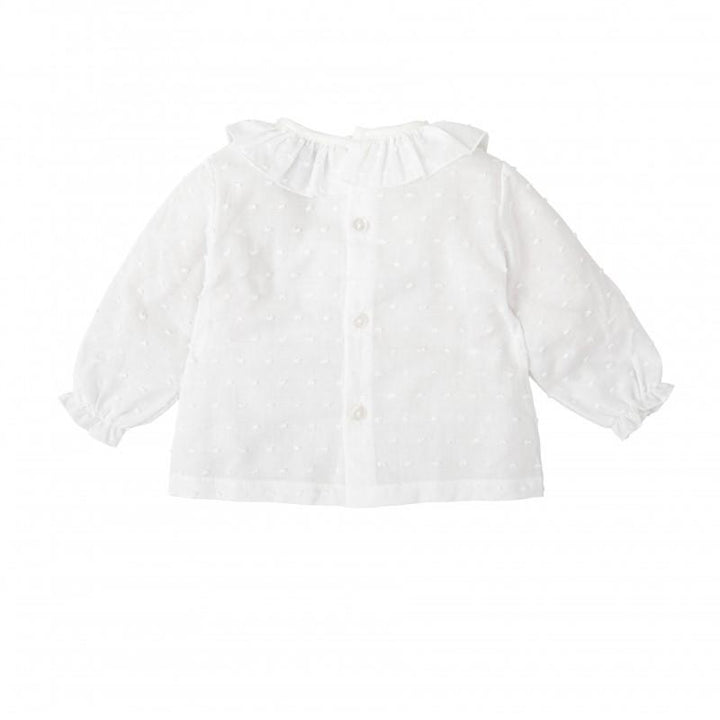Blusa in plumetis 80735 BI BABIDU 