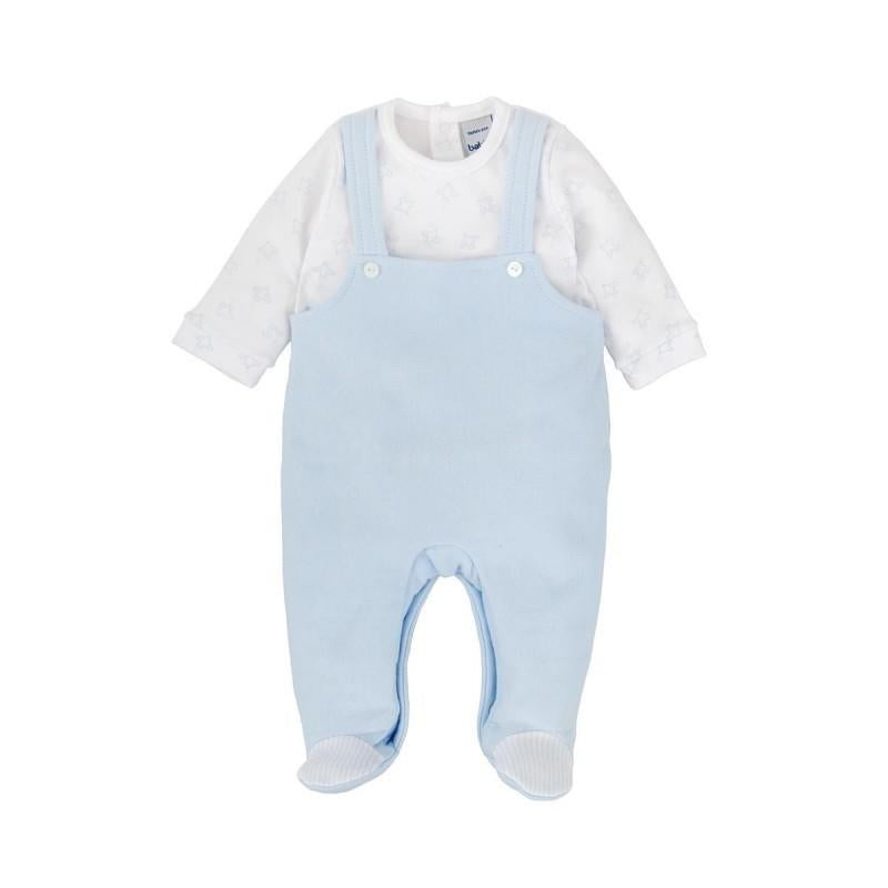 Tutina intera con finta salopette 13128 CE BABIDU 