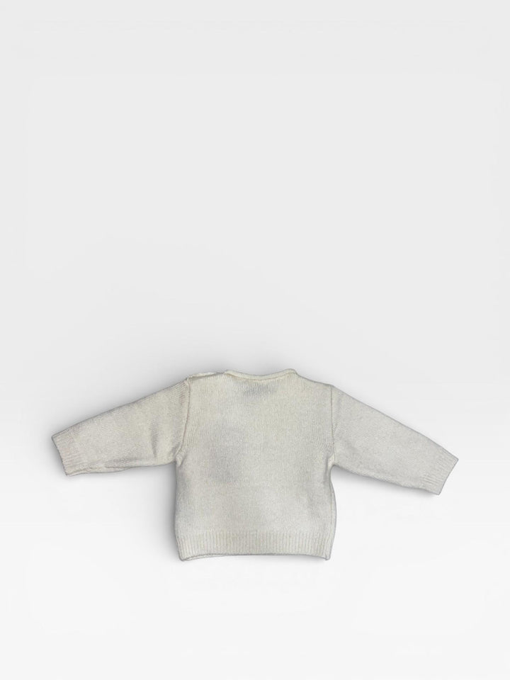 Maglioncino misto lana color latte 25210 LA Babby 