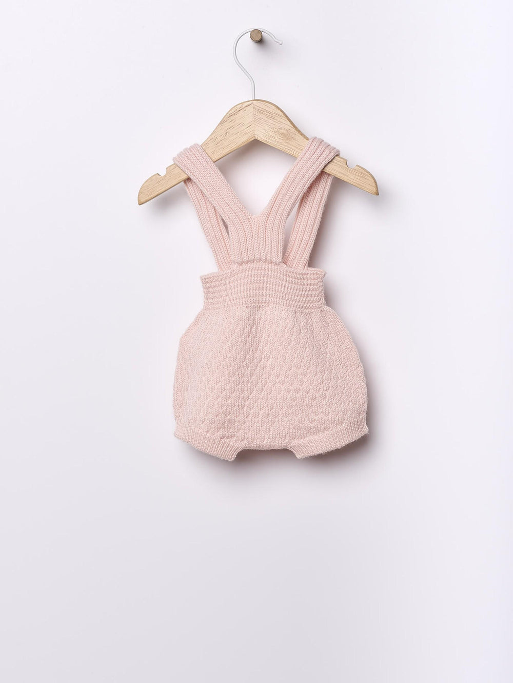 Salopette corta in lana merino 05305B 02 WEDOBLE 