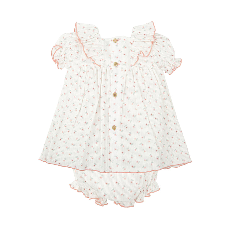 Completo due pezzi a fantasia floreale 93418 SA BABIDU 