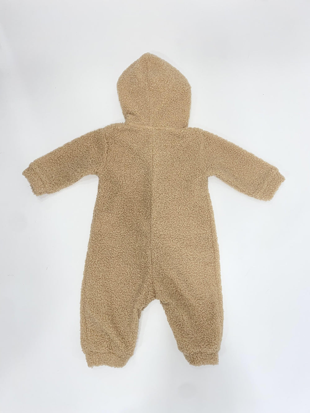 Tutina orsetto in tessuto teddy con cappuccio TU8283 BS Teto e Tatta 