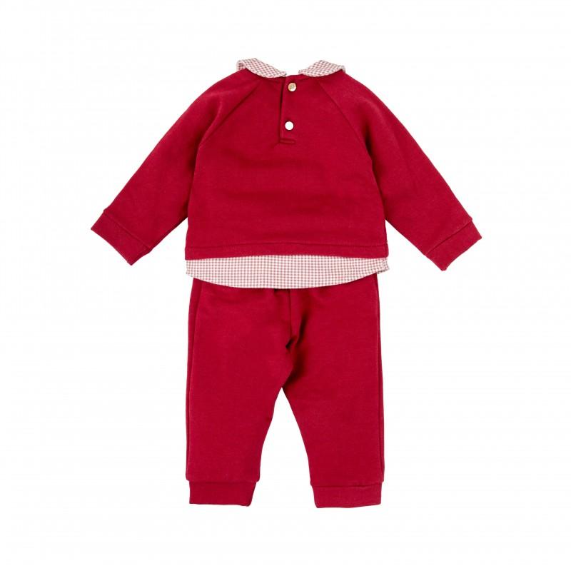 Completo due pezzi con orsetto 60123 BO BABIDU 