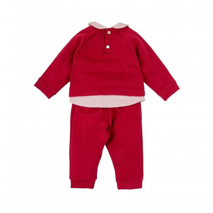 Completo due pezzi con orsetto 60123 BO BABIDU 